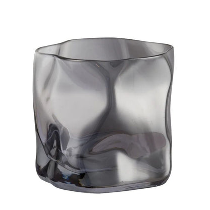 Copo de uísque cinza-fumaça 190ml, copo Old Fashioned de base pesada, conjunto de presente para bar, caneca de cerveja de cristal, direto da fábrica