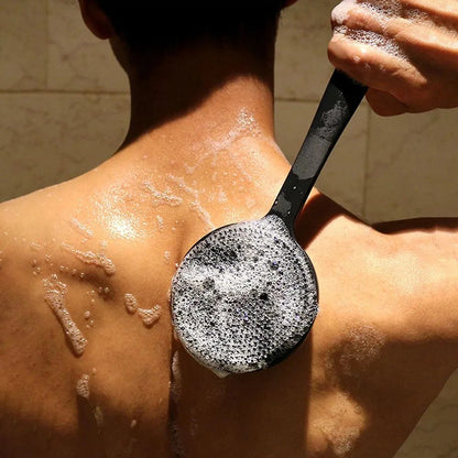 1pc Long Handle Bath Brush Silicone Body Brushes Back Ball Brush Soft Back Body Scrub Exfoliation Shower Massage Body Wash Brush