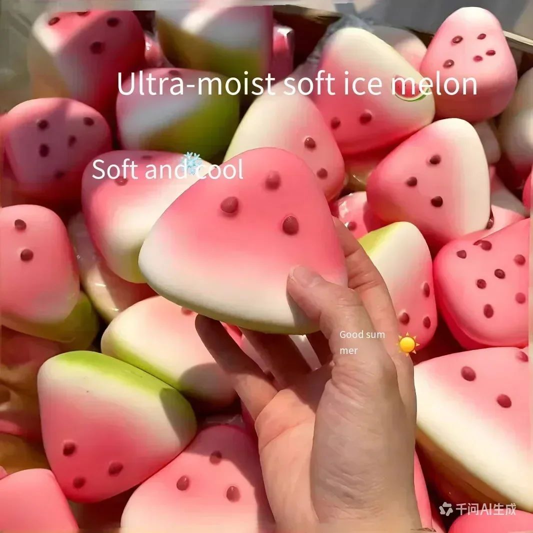 HOT Schylling pizza Sensory Fidget Cube Stress Relief Squishy Cube Anti-Anxiety Squeeze Toy For Focus ADHD Population