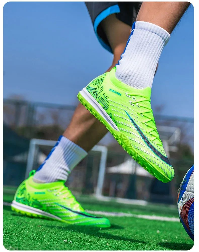 TF/FG Men Soccer Shoes Society Professional Football Field Boots Original Comfortable Top Quality Cleats Football Shoes Tenis