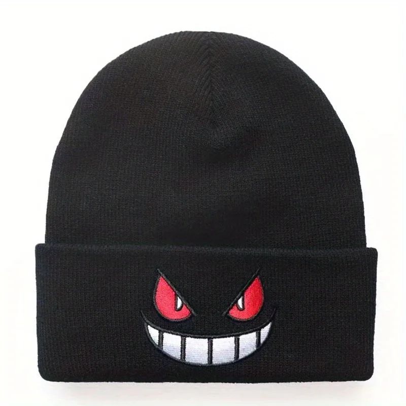 Novo Gorro de Inverno Bordado Unissex para Homens Mulheres, Touca Beanie 2024 Outono Ao Ar Livre Quente Feminino Hip Hop Esporte Esqui Chapéus de Tricô gorros