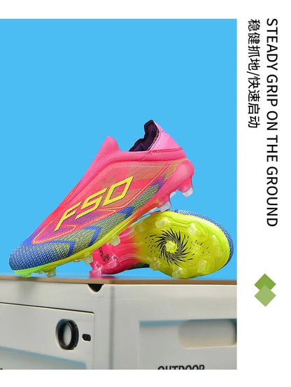 Men Football Boots Professional Society Cleats Original TF/FG Top Quality Indoor Soccer Shoes Booties Comfortable Sneaker Tenis