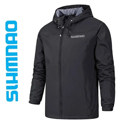 Capa de Chuva Impermeável de Pesca 2025 para Homens, Capa de Chuva para Ciclismo, Jaqueta Corta-Vento, Roupas de Montanhismo, Casaco de Primavera e Outono