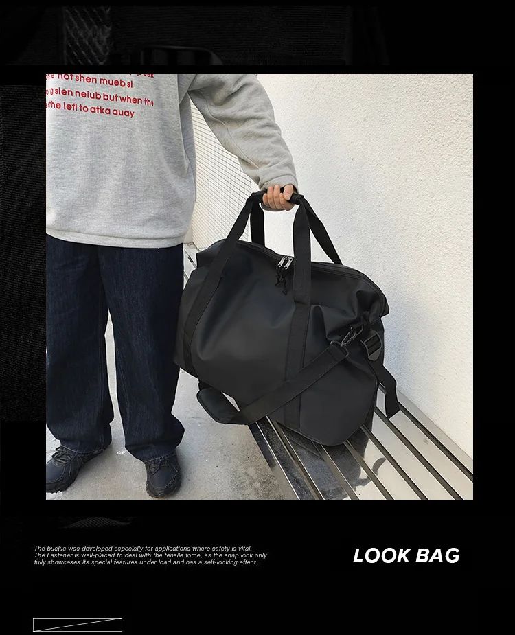 Oxford Travel Bag Handbags Large Capacity Carry On Luggage Bags Men Women Shoulder Outdoor Tote Weekend Waterproof Sport Gym Bag