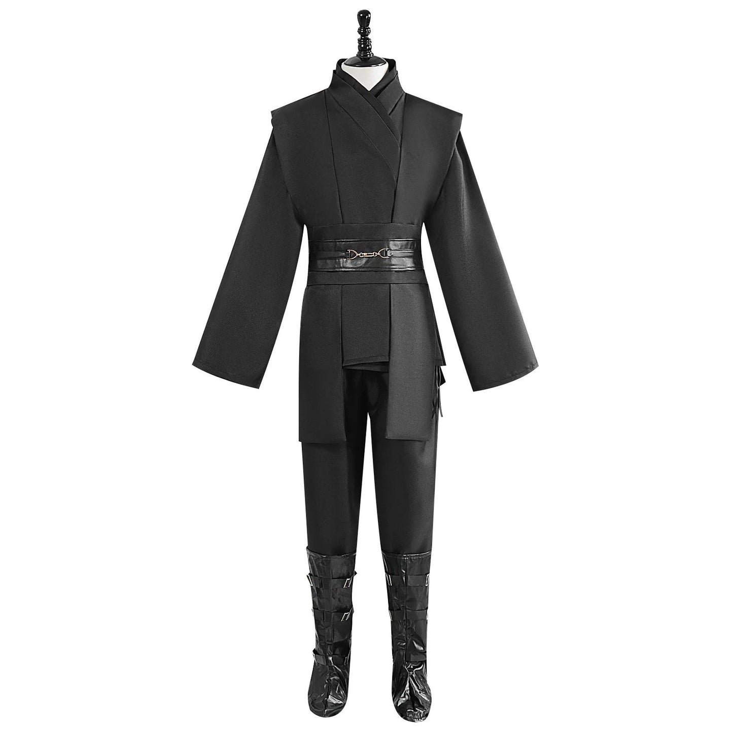 Obi Wan Kenobi Jedi Warrior Cosplay Costume Adult Kids Unisex Cloak Friar Uniform Robe Full Set Halloween Carnival Outfits