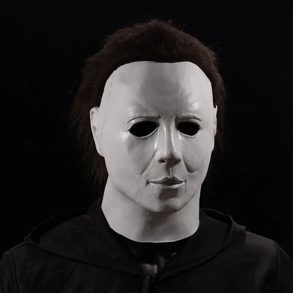 Halloween Cosplay Michael Myers Mask 1978 Latex Mask Realistic Horror Mask Scary Cosplay Mask Carnival Masquerade Party Props