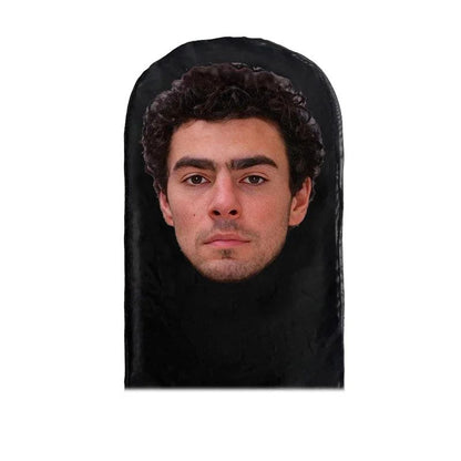 3D Seamless Mask Funny Face Printed Head Scarf Famous Person Ice Silk Sunscreen Head Mask Halloween Cosplay