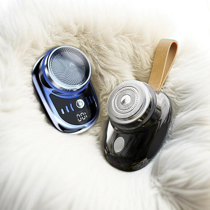 2023 Men's Electric Shaver Portable Mini Shaving Machine USB Rechargeable Beard Trimmer Type-C Household Face Beard Shaver