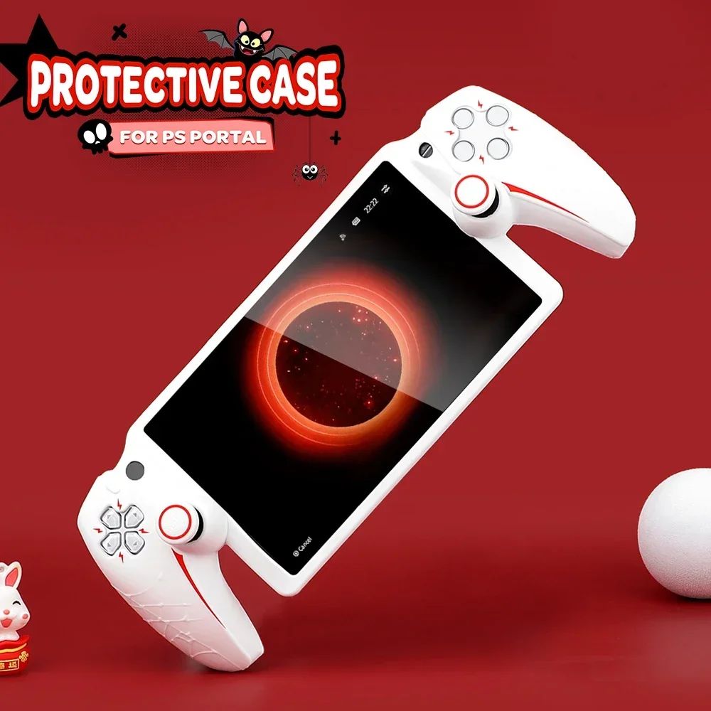 Replacement For PS 5 Portable PS5 Front Back Plates Case Limited Silicone Faceplate for PS Portal Shell Cover Accessories