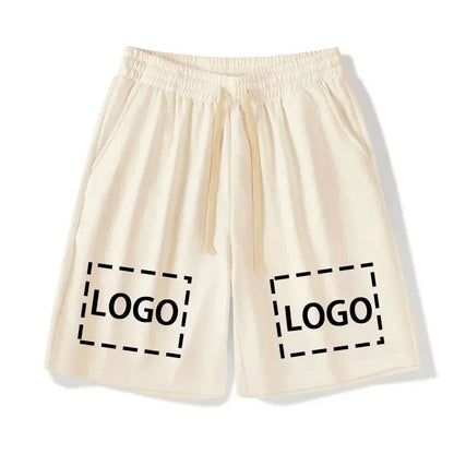 Men's Loose Shorts Custom Logo Y2K Streetwear Casual Beach Shorts For Men Hip Hop Fashion Summer Shorts
