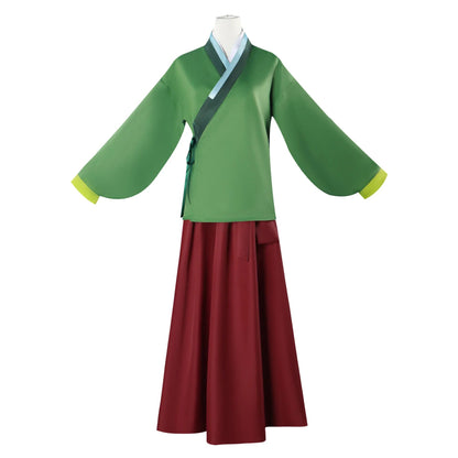 2025 New Maomao Cosplay Jinshi Apothecary Kusuriya No Hitorigoto Wig Hanfu Uniform Kimono Headress Hairpin Halloween Costume