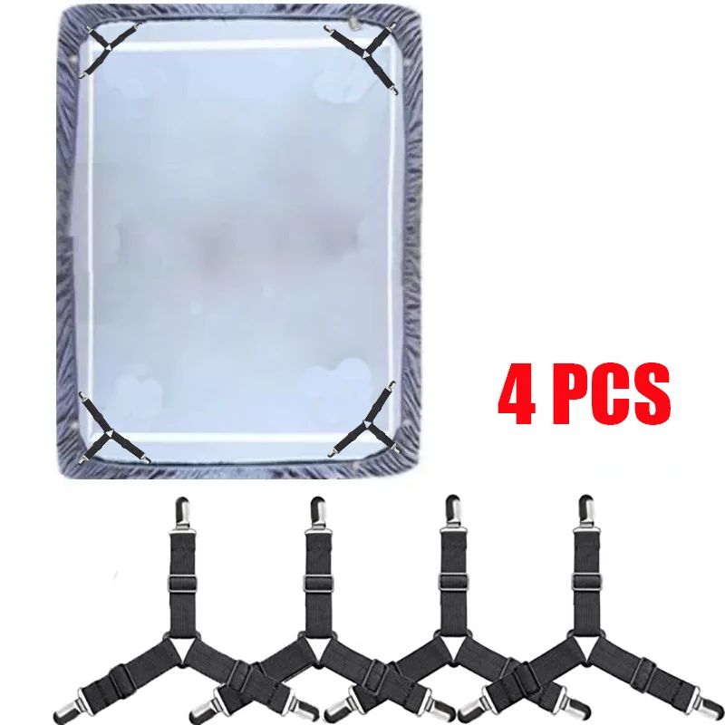 Bed sheet anti slip fastener, tablecloth, sofa cushion, elastic rope clip, bed sheet fixing buckle, duvet cover, anti slip strap