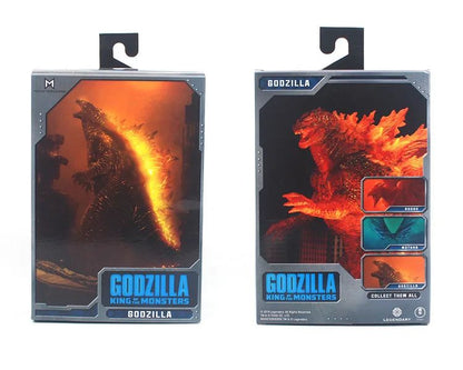 Neca Boneco Godzilla Anime Versão Filme Estatueta Pvc Decoração De Quarto Ornamento Presente De Natal Para Crianças Brinquedos