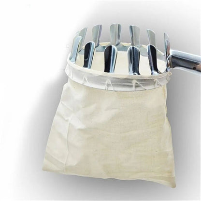 Farm Fruit Picker Garden Orchard Peach Apple Tall Tree Picker Metal Picker Collection Bag Autumn Harvest Convenience Tool
