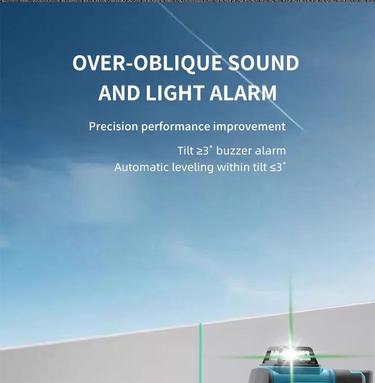 Nível a Laser Makita 16 Linhas Profissional Horizontal Vertical Laser Verde Automático 360° Autonivelante Nível a Laser Ferramentas de Construção