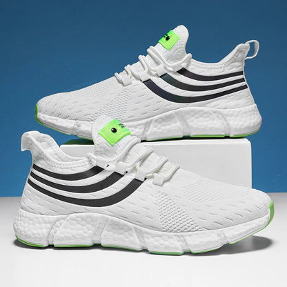 Tênis Esportivo Masculino Casual Leve Respirável Antiderrapante Calçados para Corrida e Caminhada ao Ar Livre Tênis Esportivo para Jogging