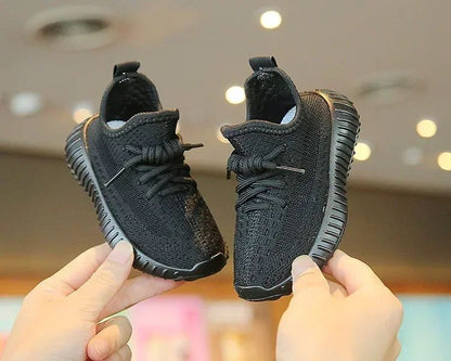Baby Shoes Kids Sneakers Spring Summer Sandals Fluorescent Sole Sports Tennis Running Casual Flats Breathable Boys Girls Shoes