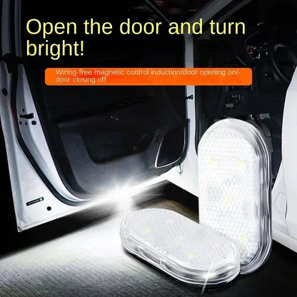 Mini Luminária de Leitura com Sensor de Toque - Luz de Teto Automotiva e Luminária de Ambiente com Carregamento USB