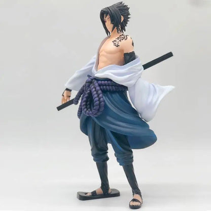 1 Peça 20cm Anime Naruto Sasuke Kakashi Uzumaki Gaara Bonecos de Ação Desenhos Animados PVC Modelo Colecionável Brinquedos Presentes de Aniversário para Meninos