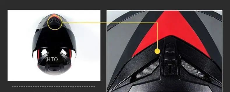 Capacete de Motocicleta Fechado com Bluetooth – Anti-Embaçante, Cobertura Total, Unissex (Homens e Mulheres)