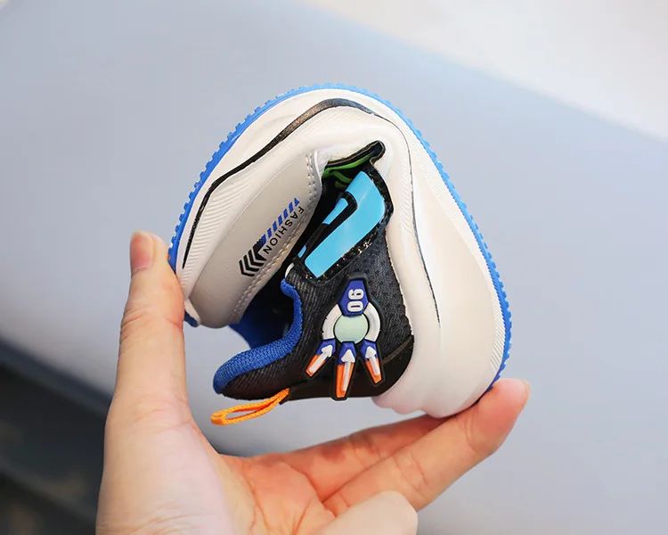 2025 Kids Breathable Mesh Sneakers | Non-Slip Soft Sole Outdoor Running Shoes for Boys Girls,