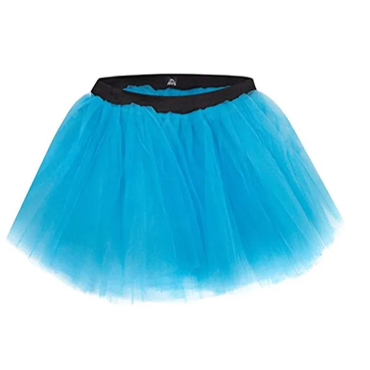 Plus Size Sexy Three-Layer Tulle Skirt for Adults Bar Nightclub Dancing Skirt Large Size Half Skirt Fashionable And Breathabl...
