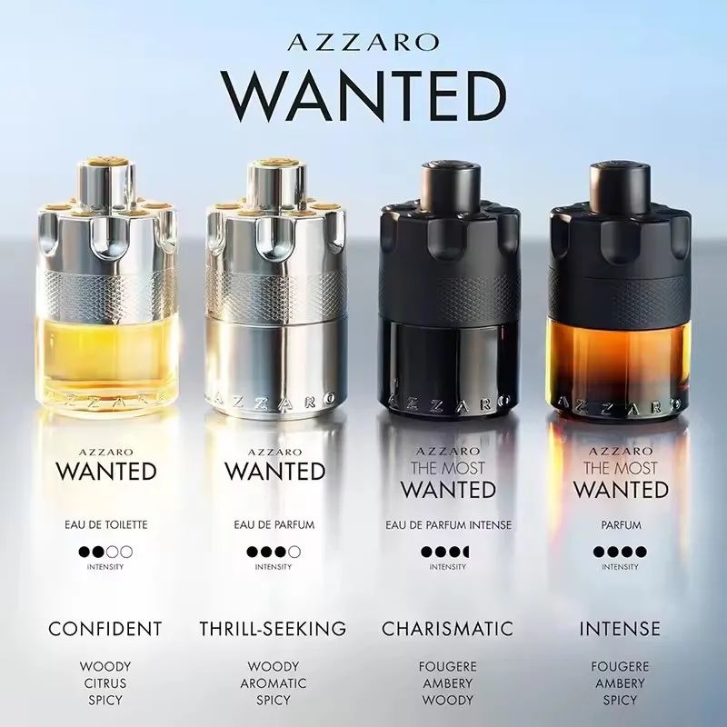 100ML Para Azzaro The Most Wanted Parfum Charm Eau De Parfum Intenso Amadeirado Picante Sedutor Frangrância Data Desgaste Duradouro Perfume