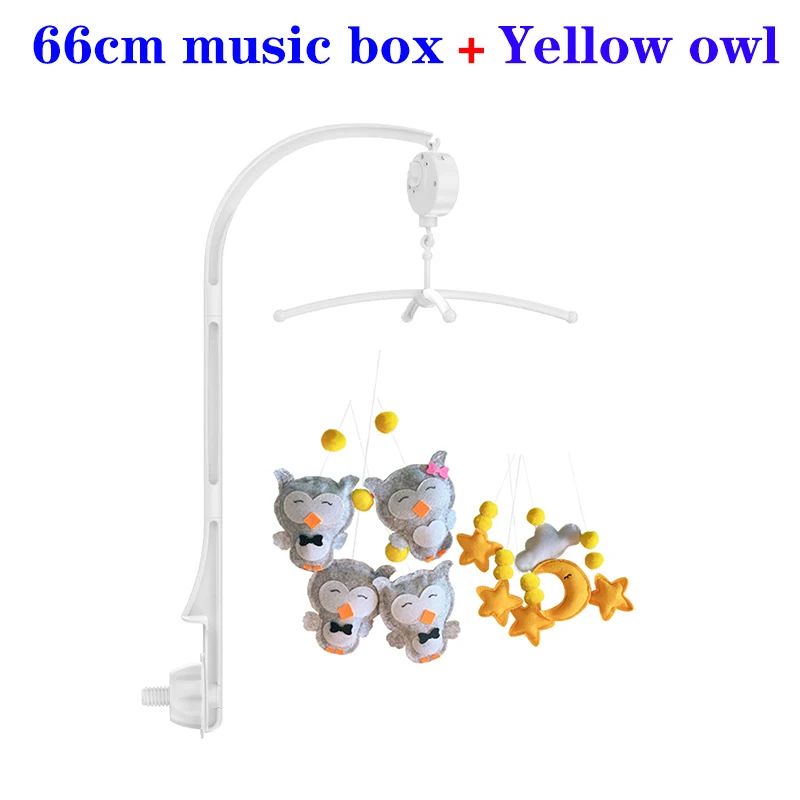 Baby Mobile Rattles Toys Baby Toys 0-12 Months Carousel Crib Holder Baby Mobile To Bed Bed Bell Mom Handmade Toys for Newborns