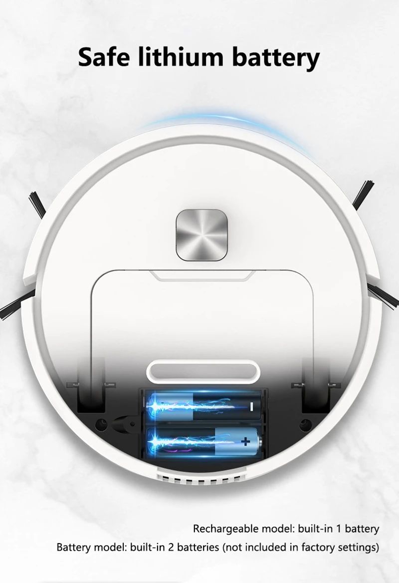Xiaomi 3 in 1 Mini Intelligent Sweeping Robot Suction Sweeping Mopping Household Use Small Appliances Ultra-thin Cleaner