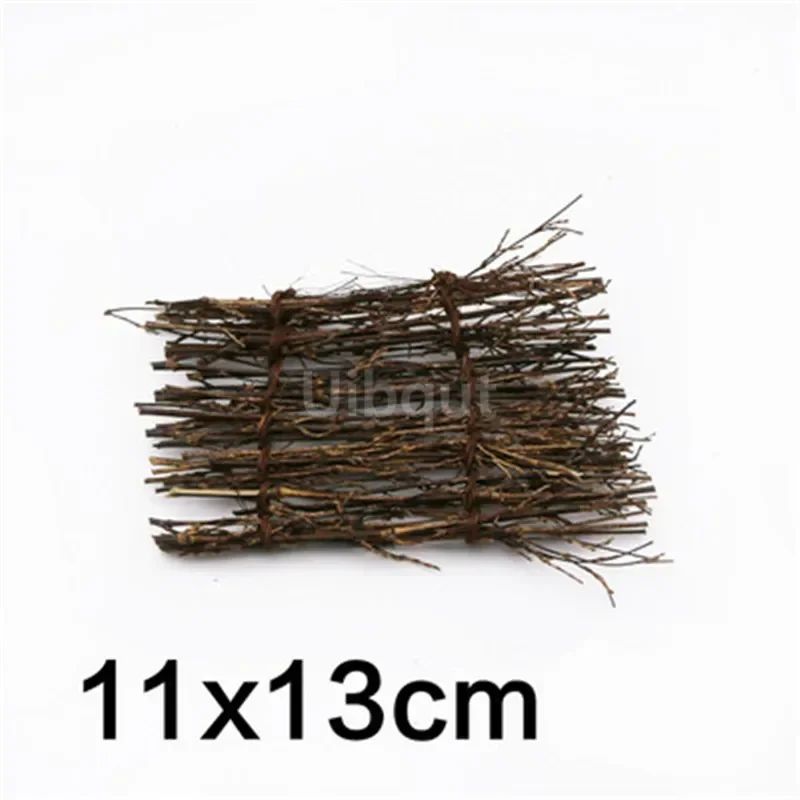 Vintage bamboo sushi dish bamboo fence Japanese Korean fence plate Cuisine Sushi Boats Bamboo Creative Exquisite Sushi Tools