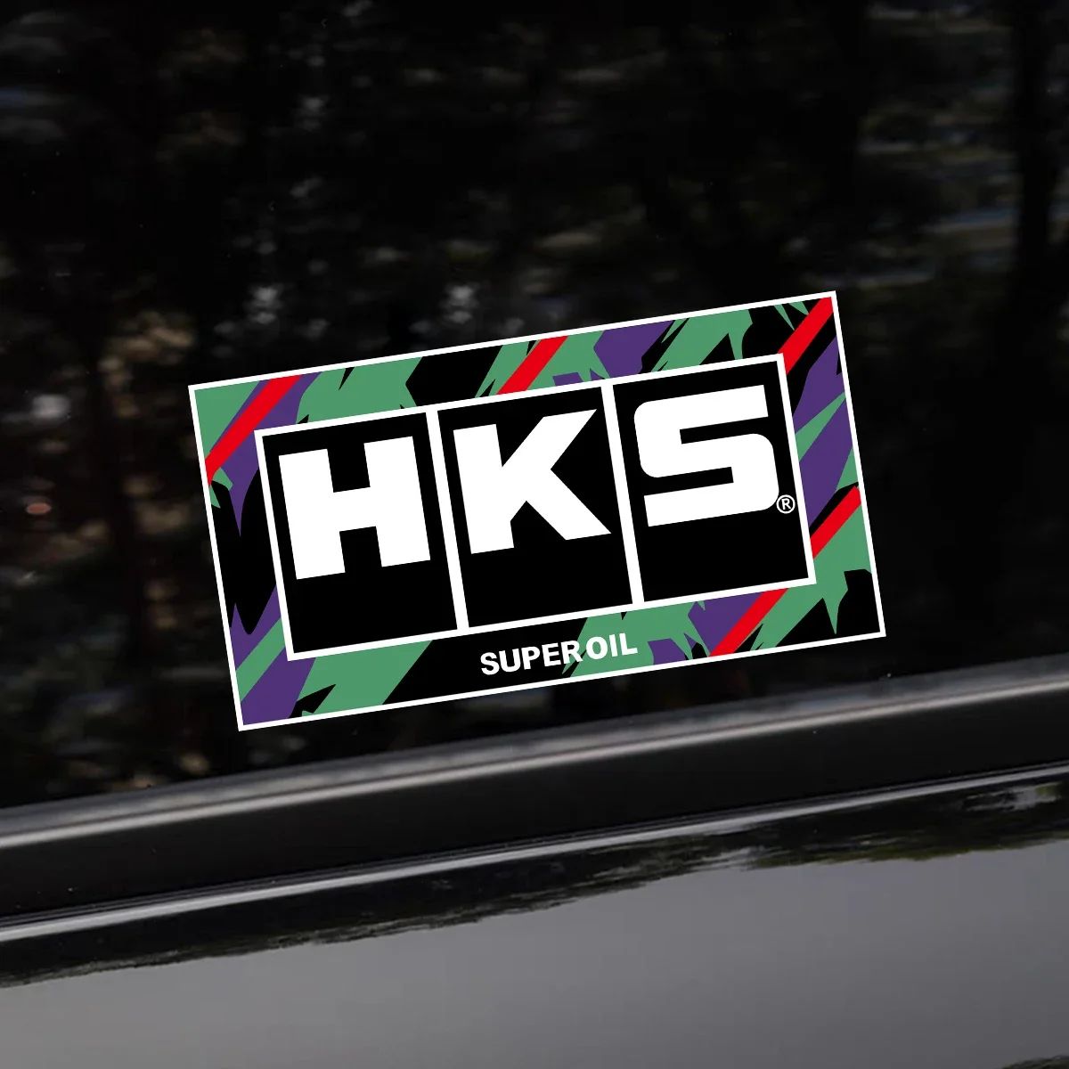 Para Adesivo HKS JDM Decalques de Corrida Moto Scooter Janela Automotiva Para-choque Decoração de Carro Acessórios Modificados ADVAN