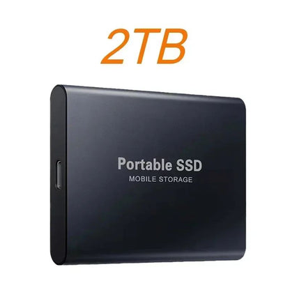 SSD Portátil de Alta Velocidade Externo 4TB Interface USB3.1 Disco Rígido Unidade de Estado Sólido Dispositivo de Armazenamento em Massa para Notebook/PC