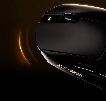 Mouse Gamer Sem Fio ATK Dragonfly A9 Ultra Paw3950 Modos Duplos Personalizado 8K Leve Acessórios Para PC Para Jogadores de FPS