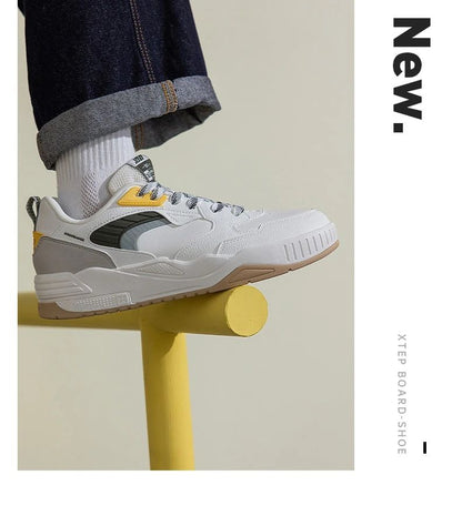Xtep Qilang Lite Skateboarding Shoes For Men 2025 Summer Comfortable Versatile Casual Shoes Low-top Sports Shoes 976319310041