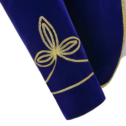 Men Stage Couple Costumes Photo Military Dress Suit Navy Men's and Women's Military Band Uniform Sailor Suit Spring and Autumn