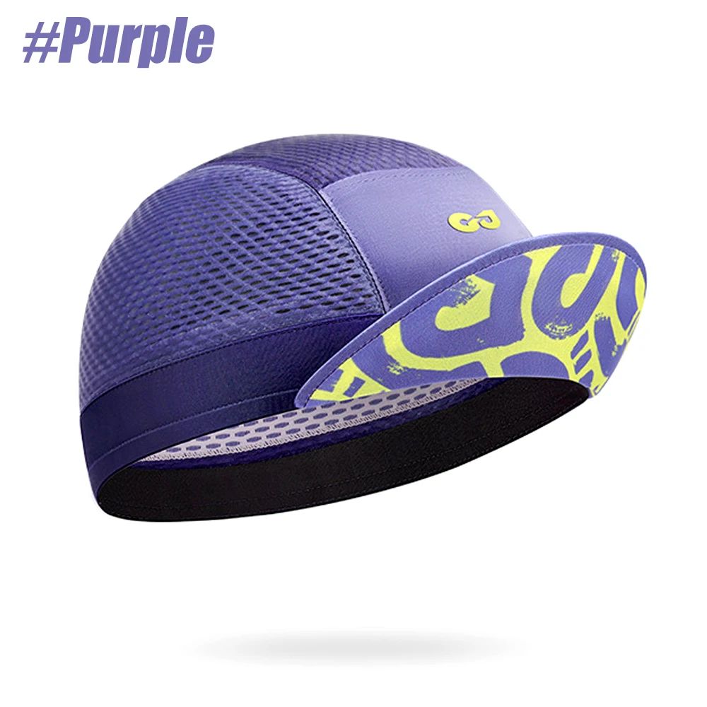 1Pcs Cycling Cap for Men and Women, Breathable Sweat Wicking Sun Hat, Under Helmet Cap for Bike Bicycle Riding Running Walking