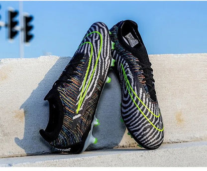 Society Cleats Men Soccer Shoes Professional Boys Football Boots Indoor Original Football Field Boots Sneakers Training Fast
