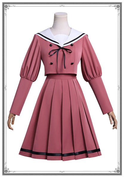 2026Fragrant flowers bloom in a majestic manner, cosplay by Kaoru Ran and Kaoru Kuri, school uniform, daily outfit, and clothing