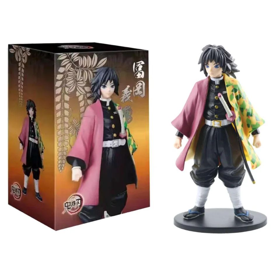 Anime Demon Slayer Kimetsu no Yaiba figura Kamado Tanjirou Boneco de Ação Agatsuma Zenitsu Nezuko Guerreiro PVC Modelo Brinquedos