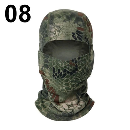 Balaclava Baseball Caps Full Face Mask Set Men Summer Snapback Sun Hat Outdoor Hunting Camouflage Balaclava