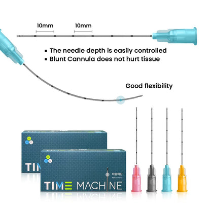 Micro Blunt Cannula 18G 20G 22G 25G 27G Disposable Sterile Blunt Needle For Filler Medical Blunt Tip Needles