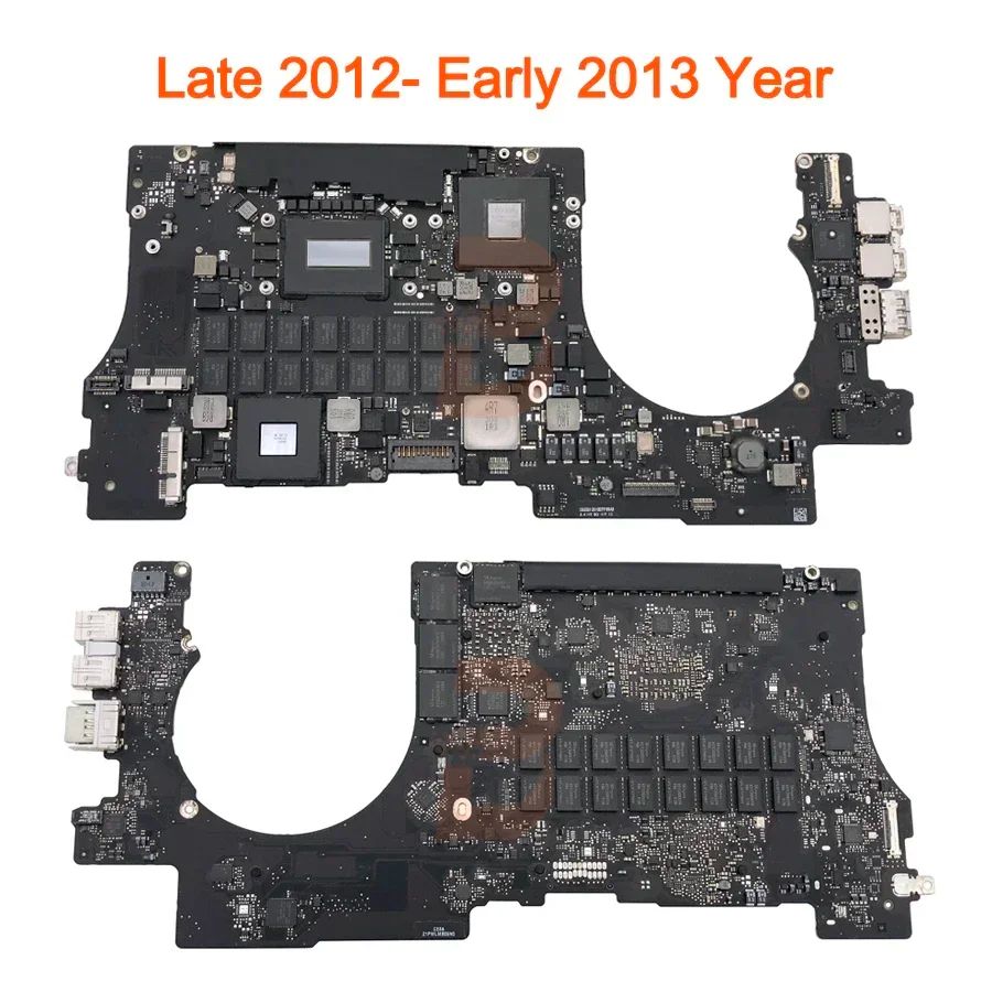 Placa Lógica Original para MacBook Pro Retina 15" A1398 Placa-Mãe i7 8GB 16GB Anos 2012 2013 2014 2015