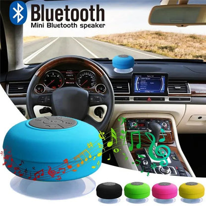 Caixa de Som Bluetooth Sem Fio Portátil Áudio À Prova D'água Botões de Controle de Fácil Acesso Reprodutor de Música para Escritório Carro Casa e Chuveiro