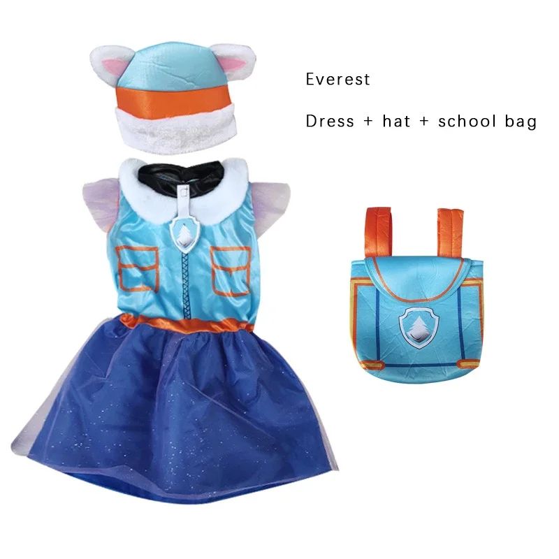 Anime Dog Patrol Kids Cosplay Costume Marshall Chase Skye Zuma Rubble Children Tops Pants Patrol Uniform Halloween Costume