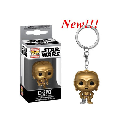 29 estilos FUNKO Chaveiros Star Wars Baby Yoda Chaveiro Brinquedo Boba Fett IG-11 The Mandalorian Darth Vader Stormtrooper Chaveiros