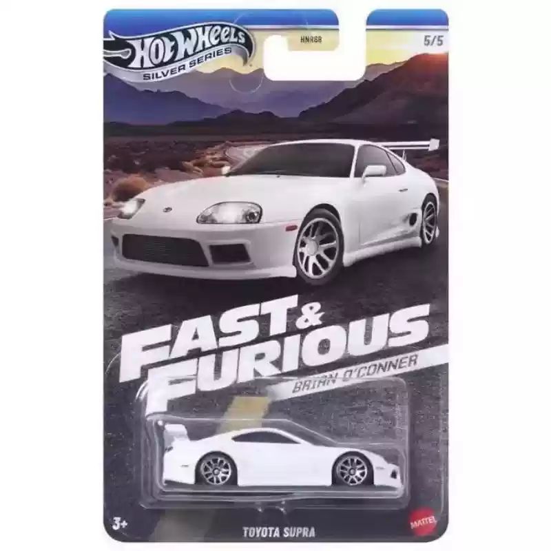 Hot Wheels Velozes e Furiosos HNR88-H Série Carro de Liga Leve Modelo 1/64 Toyota Subaru Mitsubishi Simulação de Carro Moderno Brinquedos de Carro Fundido