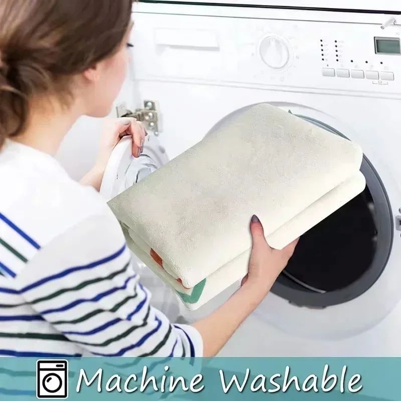 Children's Play Round Floor Mat Cartoon Giraffe Sika Deer Carpet Children's Bedroom Bedside Non Slip Rug Home Decoration