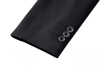 2024 New Spring Men's Western-style Blazer Single Breasted Pesalir Fabric Casual Slim Fit Wedding Suit Jacket For Men