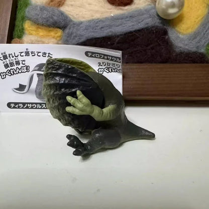 Brinquedos Gashapon de Dinossauros do Parque Jurássico, Figuras de Ação Criativas, Modelo de Enfeites, Brinquedos Colecionáveis
