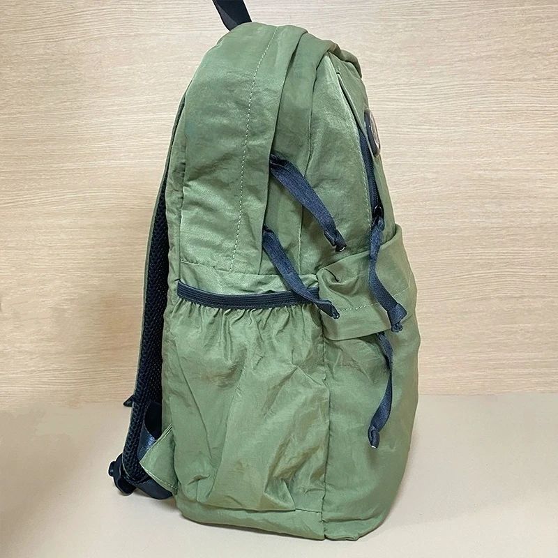 Fashionable Large Capacity Nylon Backpack for Men Laptop Computer Bag with Book Pocket Leisure New Trend